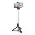 Selfie stick WHS1Y telescopic tripod 1m with phone holder - black Foto 16
