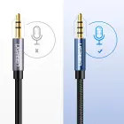 UGREEN AUX Cable Extension mini-jack 3,5 mm, 3m (Gray) Photo 7