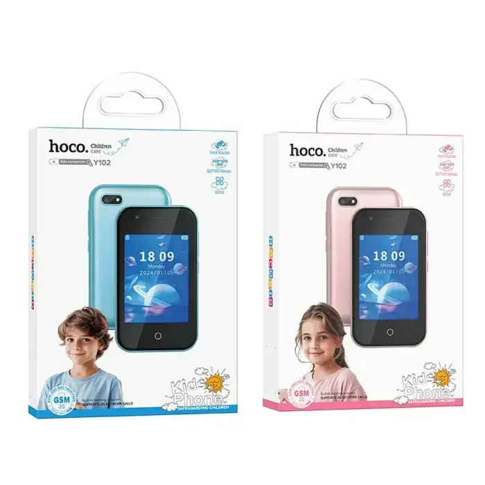Smartphone for kids Hoco 2,8" 2G Y102 blue Foto 8