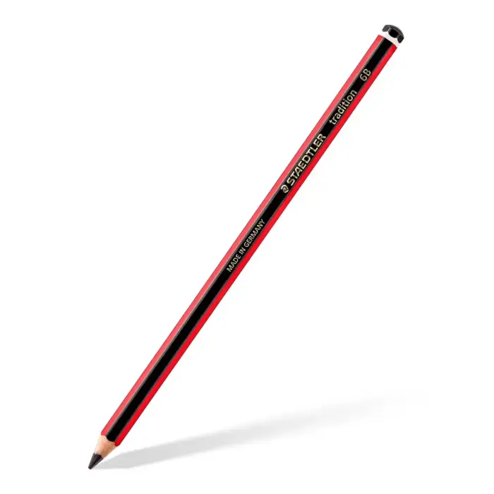 Zīmulis STAEDTLER TRADITION 6B sarkans korpuss Фото 2