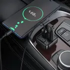 Borofone Transmitter FM BC63 Selecto MP3, Bluetooth - 2xUSB - black Foto 7