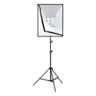 Studio set Puluz softbox 50x70cm, tripod, LED bulb 4 pcs PU5071EU Photo 1