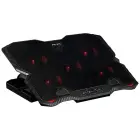 XTRIKE ME Laptop Cooling Pad with Built-in Phone Holder FN-813 Black Photo 5