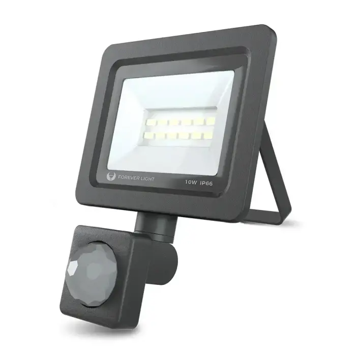 Floodlight LED PROXIM II 10W |4500K| PIR IP66 Forever Light Foto 2