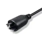 Qoltec Fast Charger for e-bike 36V | 42V | 2A | Bosch 3Pin plug +power cable Foto 4