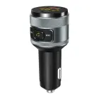 ART transmiter FM bluetooth 5.0 + 2 x USB A QC3.0 FM-57 black Фото 2
