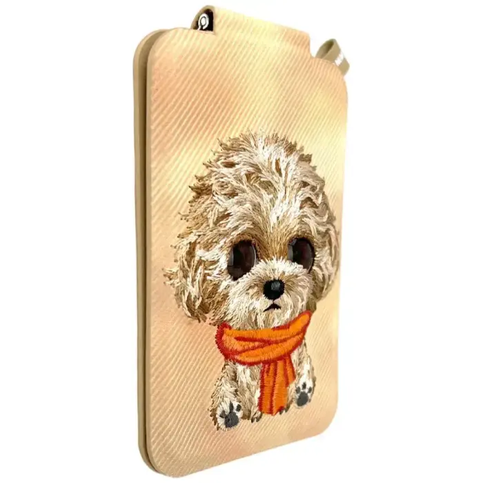 Magnetic phone wallet stand  Nimmy New Big-Eye Cute Pets 2.0 Dog brown Foto 6