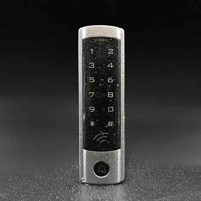 Qoltec Code lock DIONE with RFID reader Code | Card | key fob | Doorbell button | IP68 | EM Фото 3