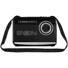 Speaker SVEN SRP-155, black (3W, Bluetooth, FM/AM/SW, USB, microSD, flashlight, battery) Foto 6