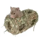 Rodent accessories : Trixie Grass Nest : straw house, 10*19 cm Photo 1