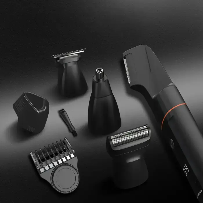 MAXGROOM LK-881 multifunctional trimmer with replaceable tips - black Foto 20