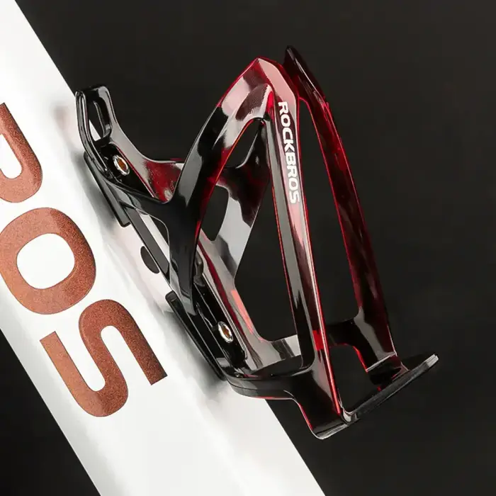 Rockbros FK338 Bike Bottle Holder - Black and Red Фото 6