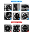 Rock Magnetic gravity car holder EDZ-03 induction to air vent black Photo 7