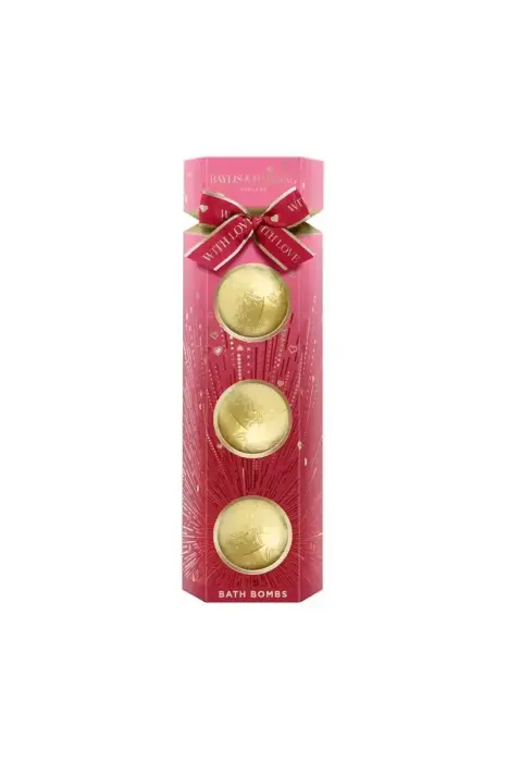 Debenhams Midnight Cherry Luxury Bath Bomb Trio Gift Set Photo 2