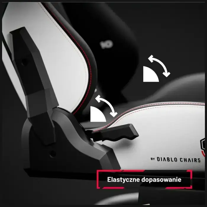Racing wheel gaming seat Diablo Chairs X-Drive black Фото 10