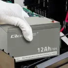 Qoltec AGM battery | 12V | 12Ah | Maintenance-free | Efficient| LongLife | for UPS, security Фото 6