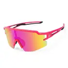 Rockbros Kids Polarized UV Cycling Glasses - Pink Foto 2