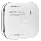 Qoltec Certified wireless smoke detector with battery | Tuya | Wi-fi |  sensor service life 10 years | alarm 85dB | LED Фото 1