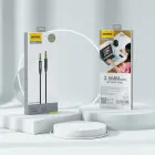 Dudao L12S AUX cable mini jack 3.5mm 1m 3-pole stereo - black Photo 8