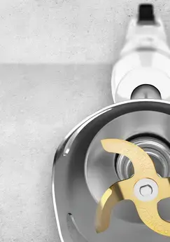 TEFAL rokas blenderis Infinity Force, balts/nerūsējošais tērauda Foto 3