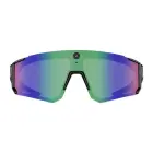Colmi V06 AI Sports Sunglasses (Black with Blue Lenses) Foto 1