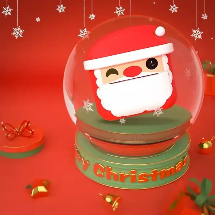 Instant print camera for children C6 Santa Claus Foto 8