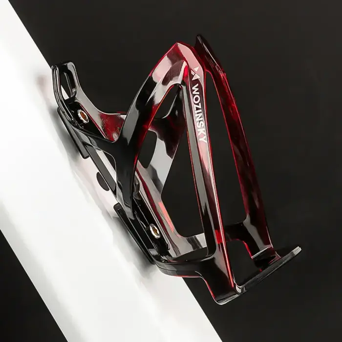 Wozinsky WUR-01BR Bike Bottle Holder Basket - Black and Red Photo 6