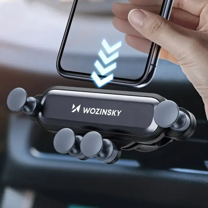 Wozinsky Gravity Car Mount Phone Holder for Air Outlet black (WCH-05) Фото 20