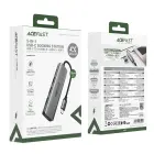 Acefast J16 USB Hub USB-C 5-in-1 HDMI 4K 60Hz PD90W Docking Station - Gray Фото 5