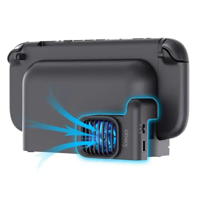iPega SW2206 Coolin Fan for Charging Dock Nintendo Switch 2 Blackk Фото 3