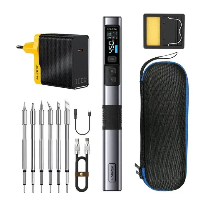 FNIRSI HS-02A F 100 W smart soldering iron Foto 2