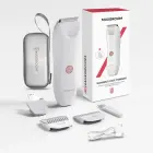 MAXGROOM M-9082 2-in-1 Women's Body and Face Trimmer - White Фото 3