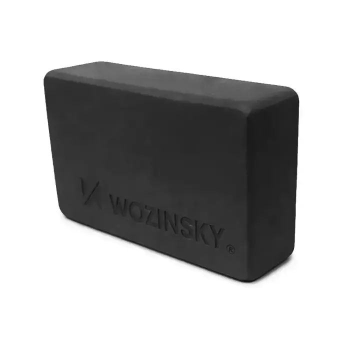 Wozinsky WKDJ-B Yoga Cube for Pilates and Stretching - Black Photo 2