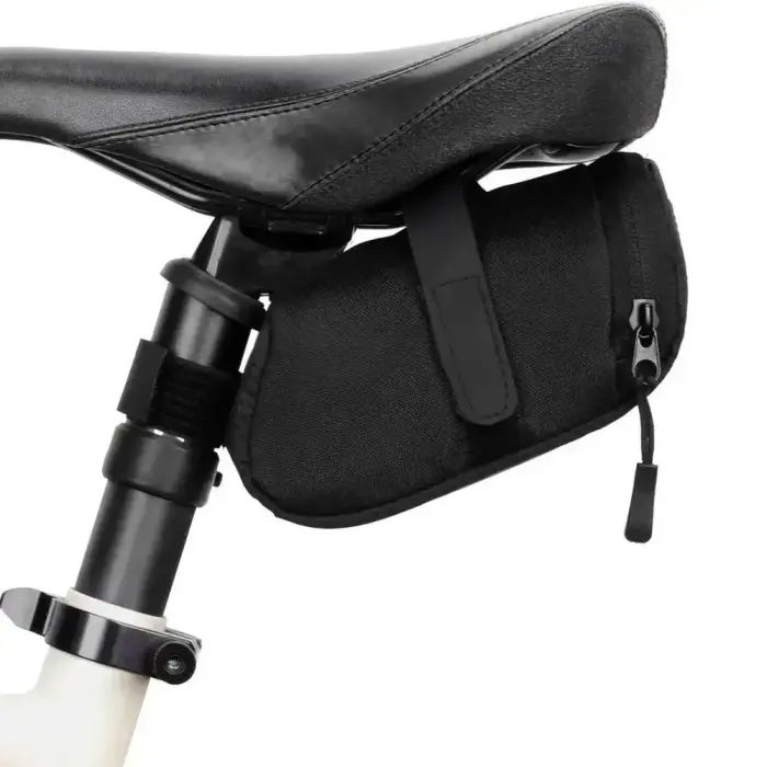 Wozinsky small bicycle saddle bag 0.6 l black (WBB8BK black) Photo 11