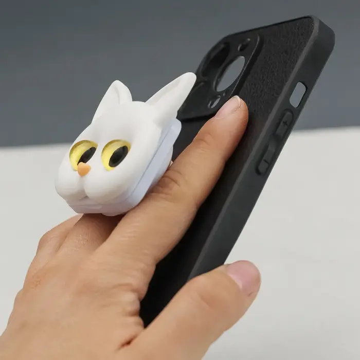 Cat Holder white Photo 7