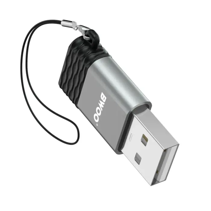 BWOO adapter BZ-38 USB-C - USB gray OTG Фото 8