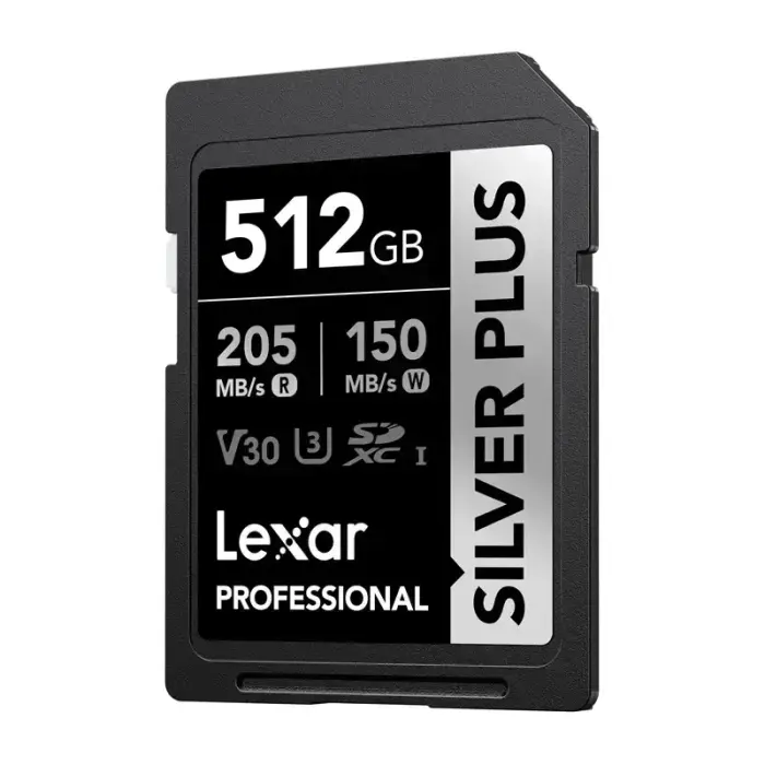 Lexar Professional SILVER PLUS SDXC 512GB memory card Фото 3