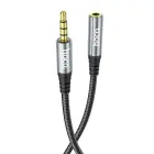 Cable AUX Jack 3,5 mm to Jack 3,5 mm Hoco 2 m UPA20 black Photo 3