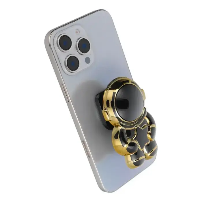 Phone stand ASTRONAUT - stick-on - black Фото 3