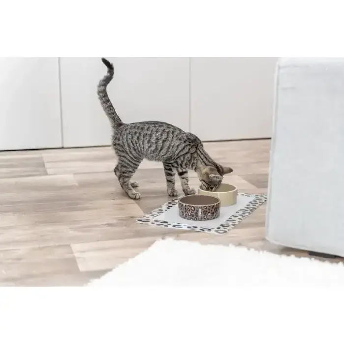 Paliktnis zem bļodām - Trixie Place Mat Leo, 44 × 28 cm Foto 5