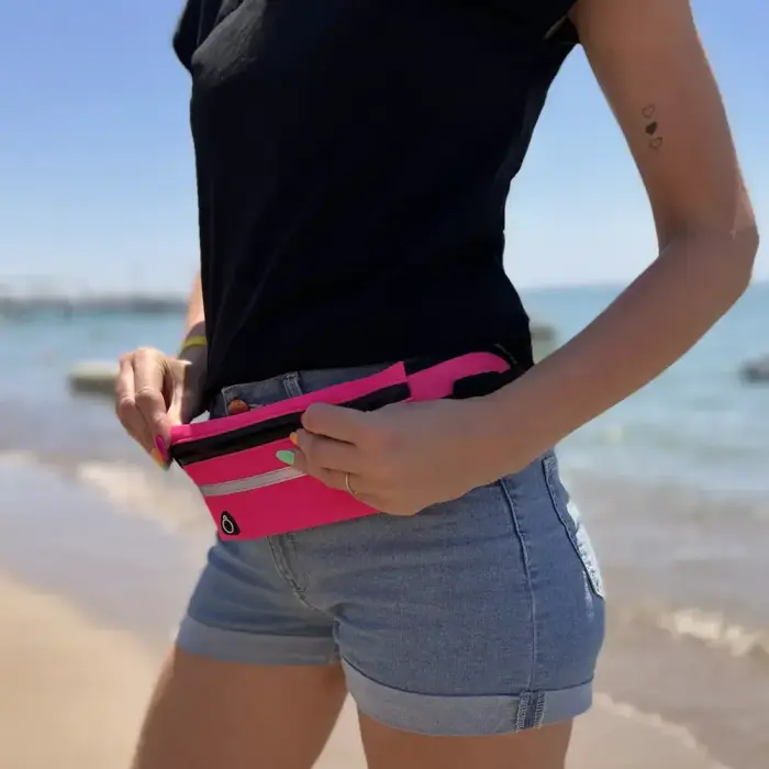 Wozinsky expandable running belt black (WRBBK1) Foto 10