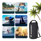 Wozinsky WWK-20 waterproof bag for sup kayak 20l - black Foto 6