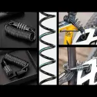 Rockbros T609 bicycle lock with 1.5 m combination - black Foto 6