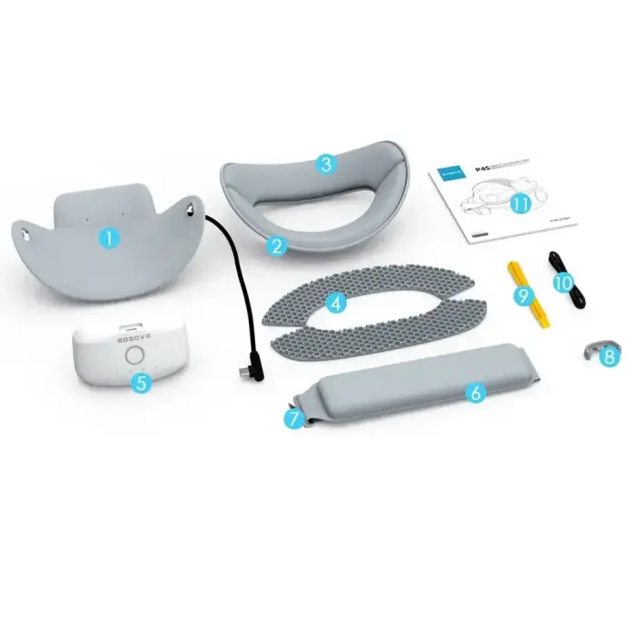 BoboVR P4S Head Strap with Battery for PICO 4 Ultra and Ultra Enterprise - Gray Фото 3
