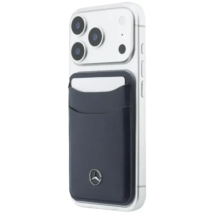 Magnetic Card Wallet Mercedes Leather navy Foto 5