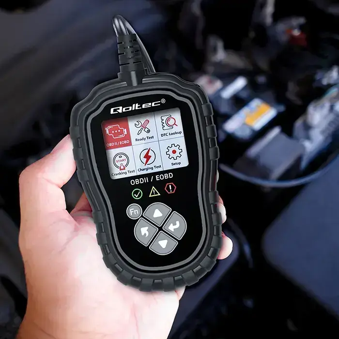 Qoltec Digital OBD2 EOBD diagnostic Tester ProLine  | 8V-25V | Dual System Foto 4