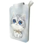 Magnetic phone wallet stand  Nimmy New Big-Eye Cute Pets 2.0 Cat grey Foto 2