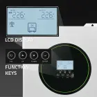 Qoltec Hybrid Solar Inverter Off-Grid 11000W | 160A | 48V| MPPT | BMS | AGM GEL LiFePO4 | Sinus | Wi-Fi option | Power factor 1.0  Фото 4