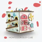 BusyBuddyToys - деревянный кубик для занятий с детьми (3+) Фото 3