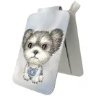Magnetic phone wallet stand  Nimmy New Big-Eye Cute Pets 2.0 Dog grey Foto 3